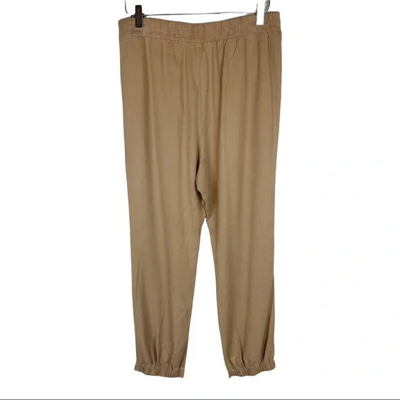 NATION LTD KHAKI DRESSY JOGGERS - Picture 4 of 8